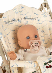 Dolls &amp; Doll Toys | Kids Konges Sløjd BIBI DOLL STROLLER SET Swallow