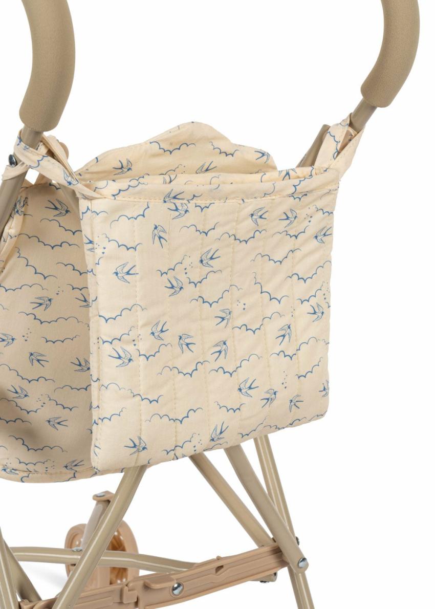 Dolls &amp; Doll Toys | Kids Konges Sløjd BIBI DOLL STROLLER SET Swallow