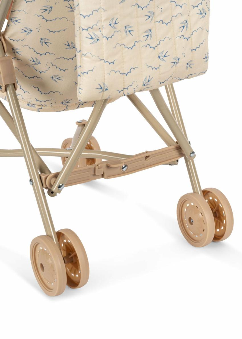 Dolls &amp; Doll Toys | Kids Konges Sløjd BIBI DOLL STROLLER SET Swallow