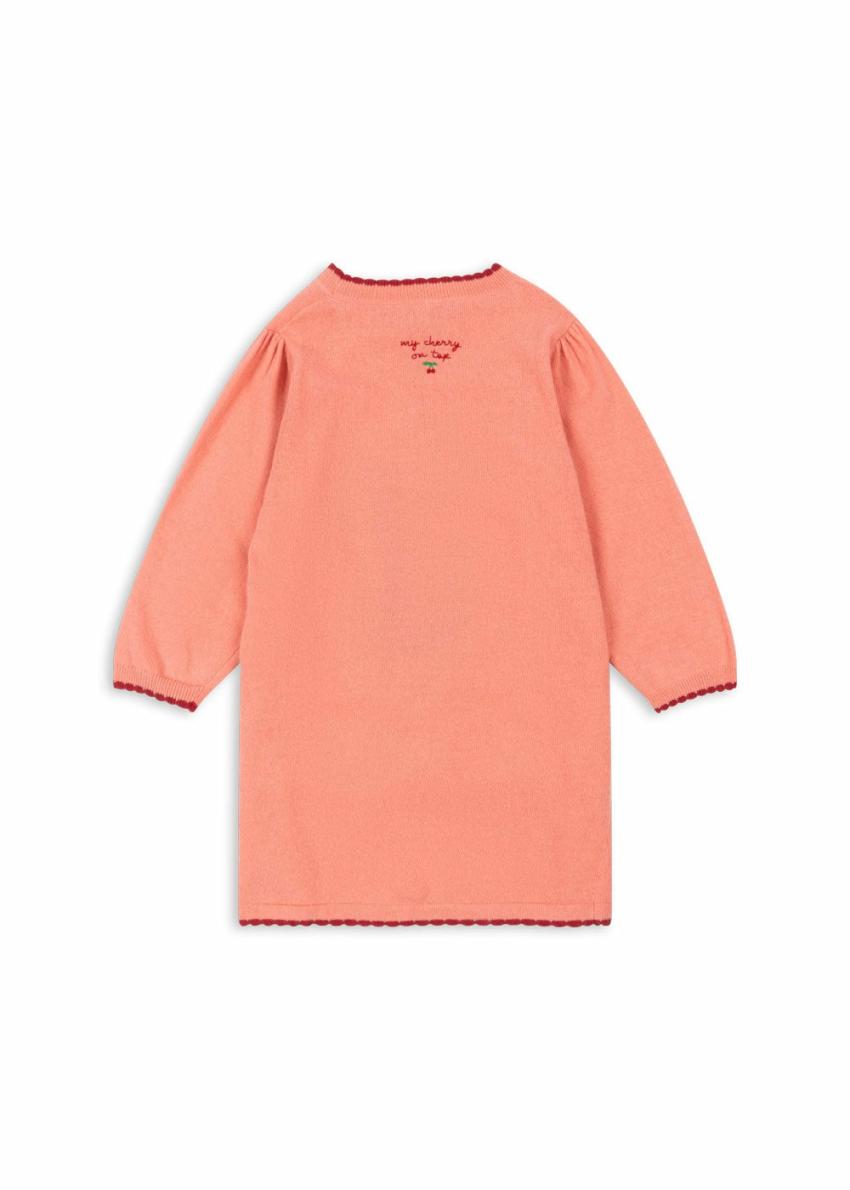 Dresses | Kids Konges Sløjd ALEXA KNIT DRESS Powder Pink