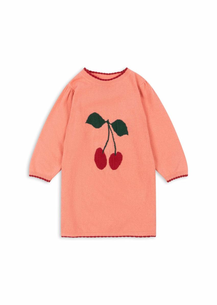 Dresses | Kids Konges Sløjd ALEXA KNIT DRESS Powder Pink