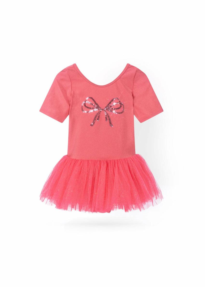 Dresses | Kids Konges Sløjd BALLERINA SEQUIN DRESS Rapture Rose