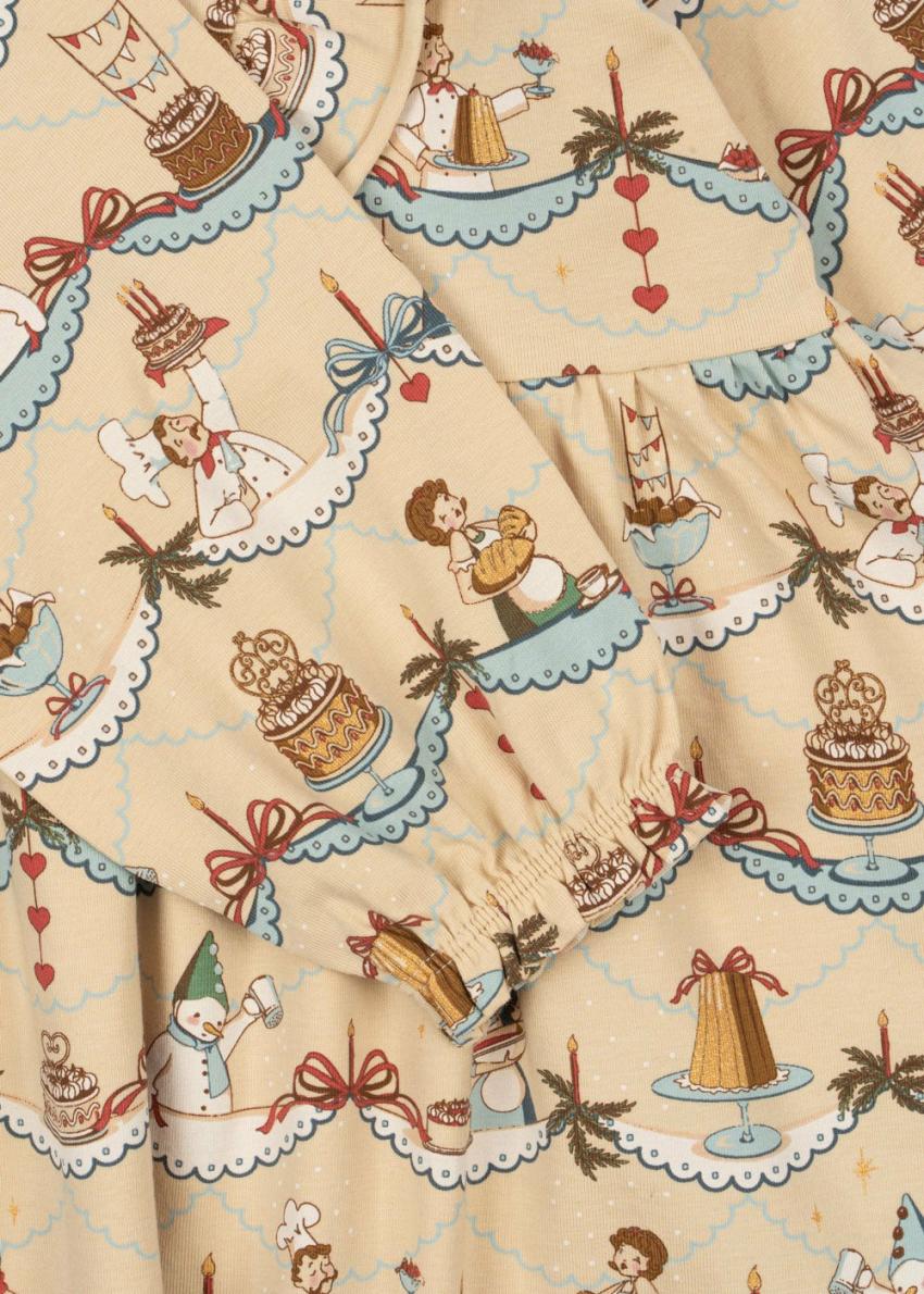 Dresses | Kids Konges Sløjd BASIC FRILL DRESS GOTS Sugar Pie