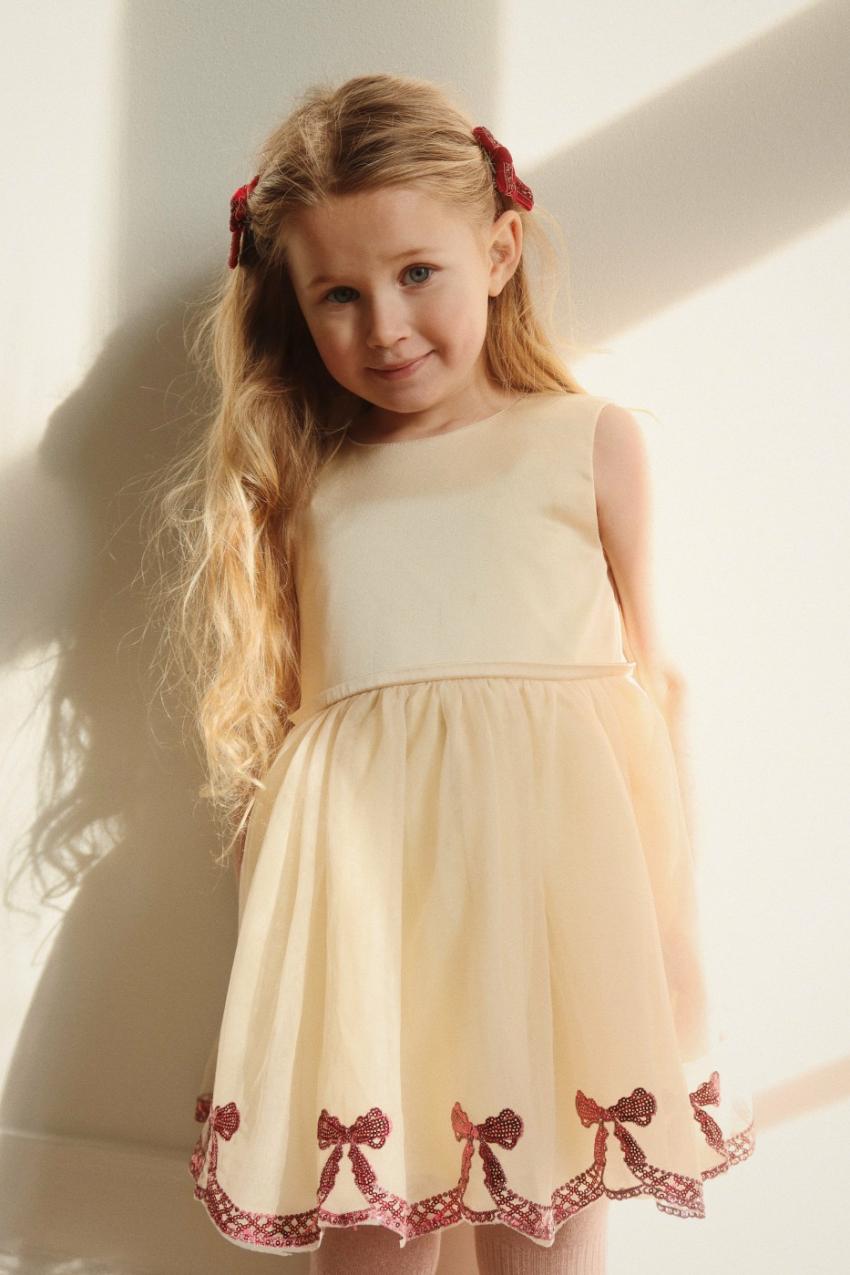 Dresses | Kids Konges Sløjd BOWIE SEQUIN DRESS Brazilian Sand
