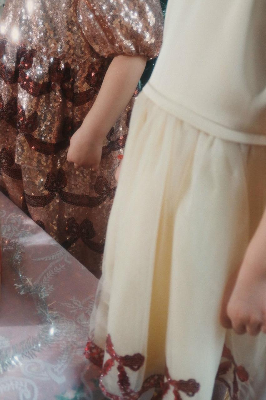 Dresses | Kids Konges Sløjd BOWIE SEQUIN DRESS Brazilian Sand