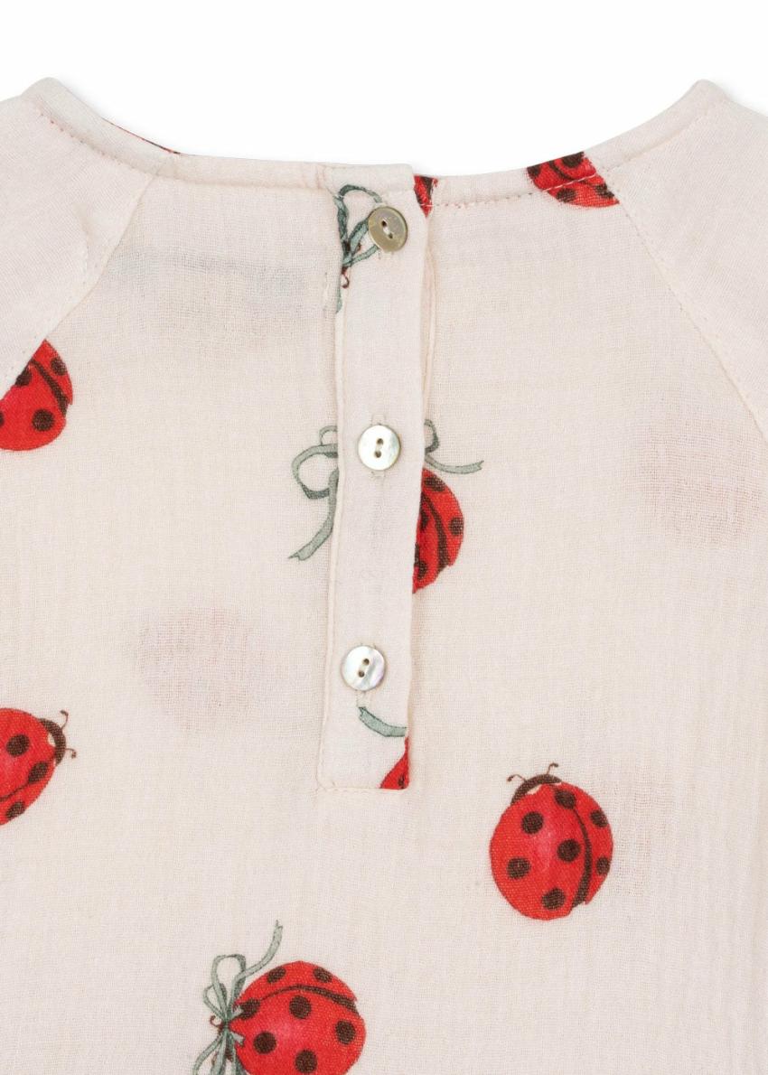 Dresses | Kids Konges Sløjd COCO LADYBUG DRESS GOTS Ladybug Bow