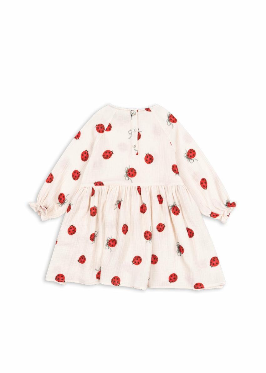Dresses | Kids Konges Sløjd COCO LADYBUG DRESS GOTS Ladybug Bow