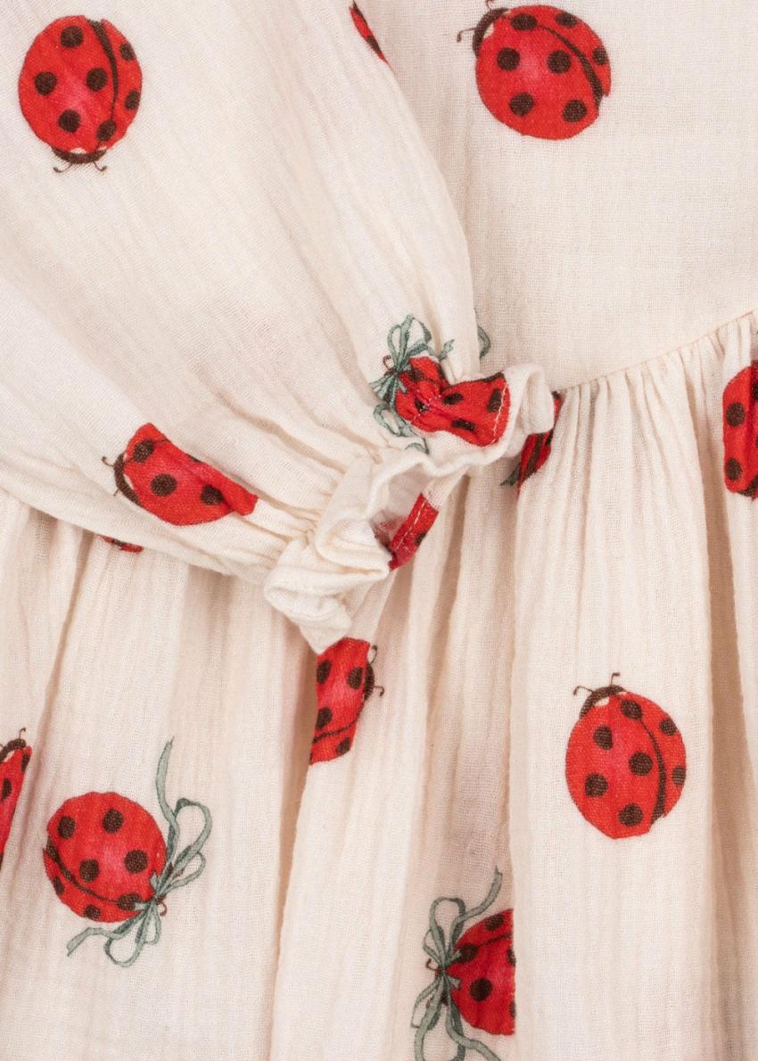 Dresses | Kids Konges Sløjd COCO LADYBUG DRESS GOTS Ladybug Bow