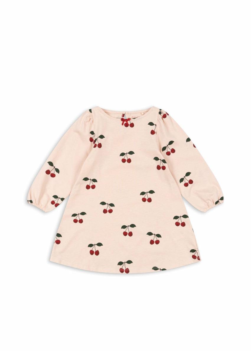 Dresses | Kids Konges Sløjd DREY DRESS GOTS Ma Grande Cerise Peony