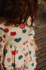 Dresses | Kids Konges Sløjd ELIN FRILL DRESS GOTS Bon Coeur Colore Frappe