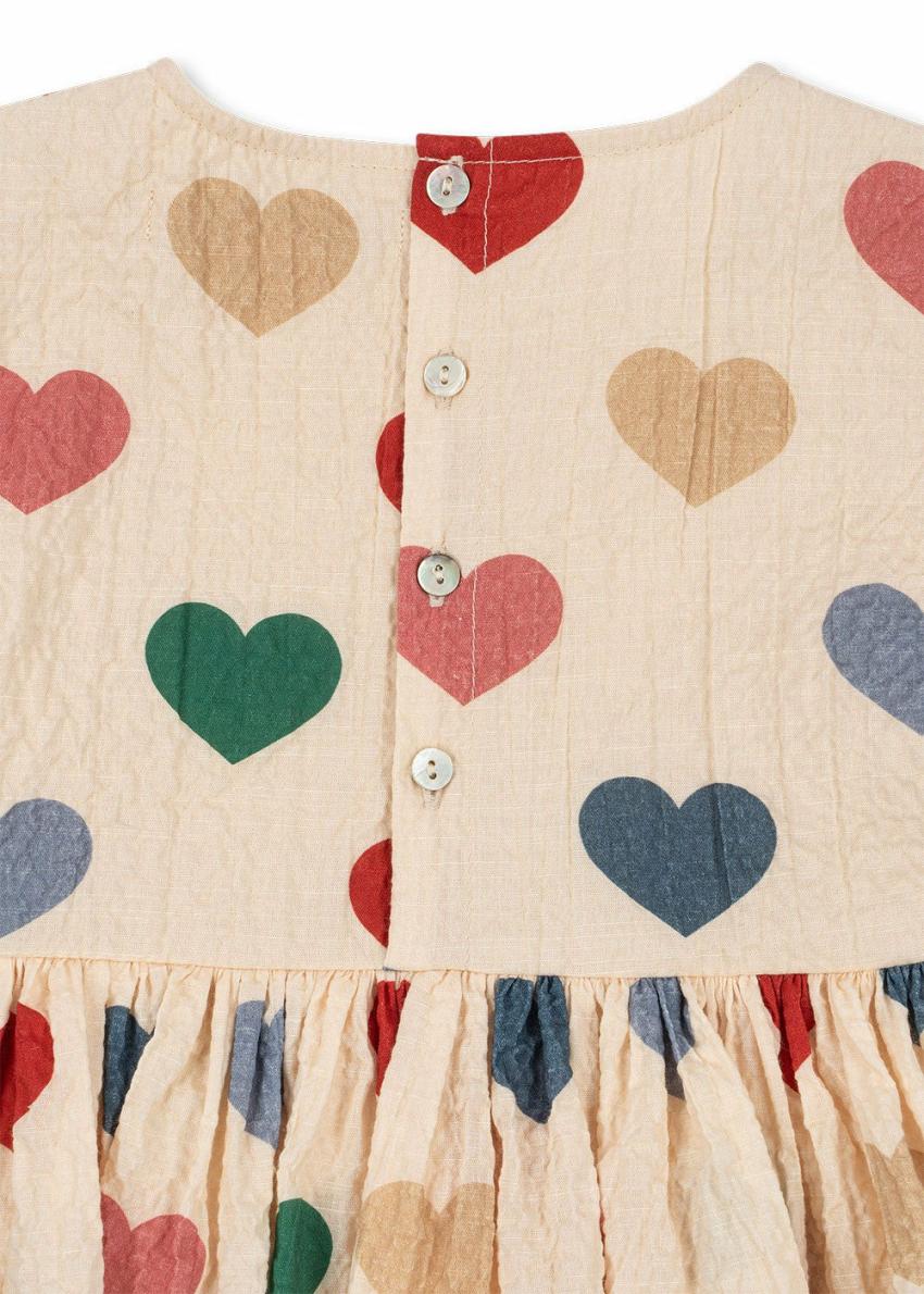 Dresses | Kids Konges Sløjd ELIN FRILL DRESS GOTS Bon Coeur Colore Frappe