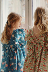 Dresses | Kids Konges Sløjd EVIA LS BOW DRESS GOTS Snow Bow Ballerina