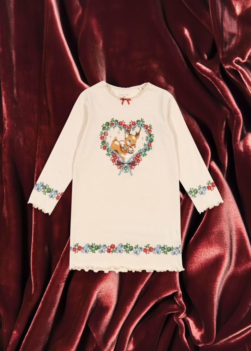 Dresses | Kids Konges Sløjd GIO LS DRESS GOTS Deer Diary