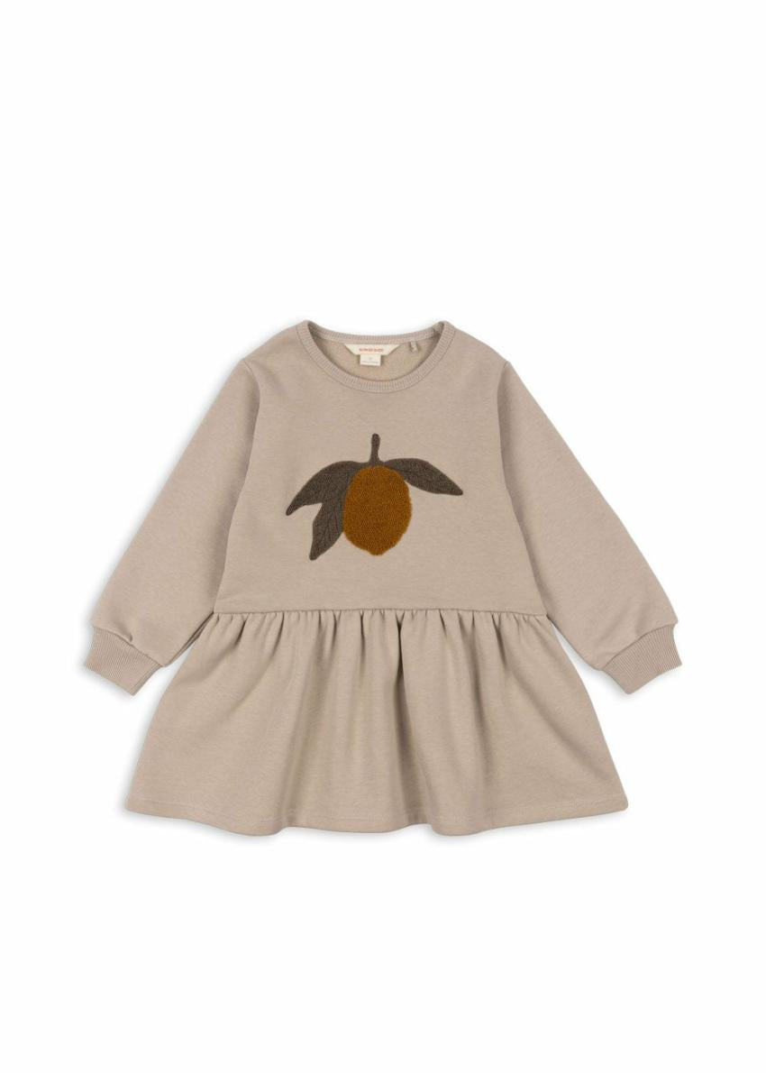 Dresses | Kids Konges Sløjd LOU TERRY SWEAT DRESS OCS Oxford Tan
