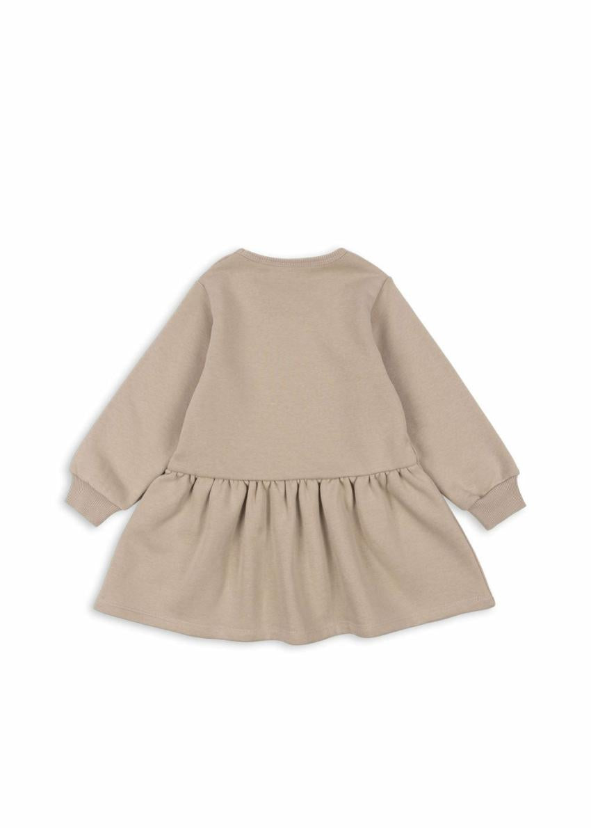 Dresses | Kids Konges Sløjd LOU TERRY SWEAT DRESS OCS Oxford Tan