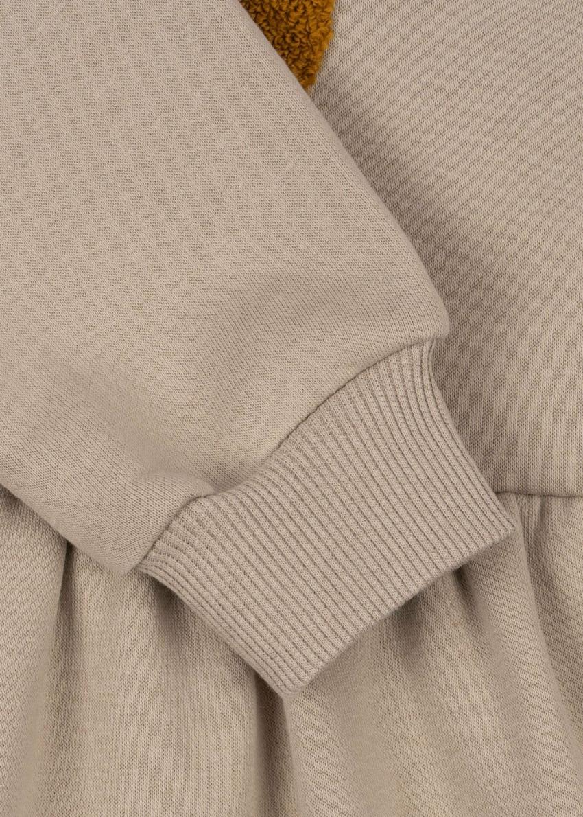 Dresses | Kids Konges Sløjd LOU TERRY SWEAT DRESS OCS Oxford Tan