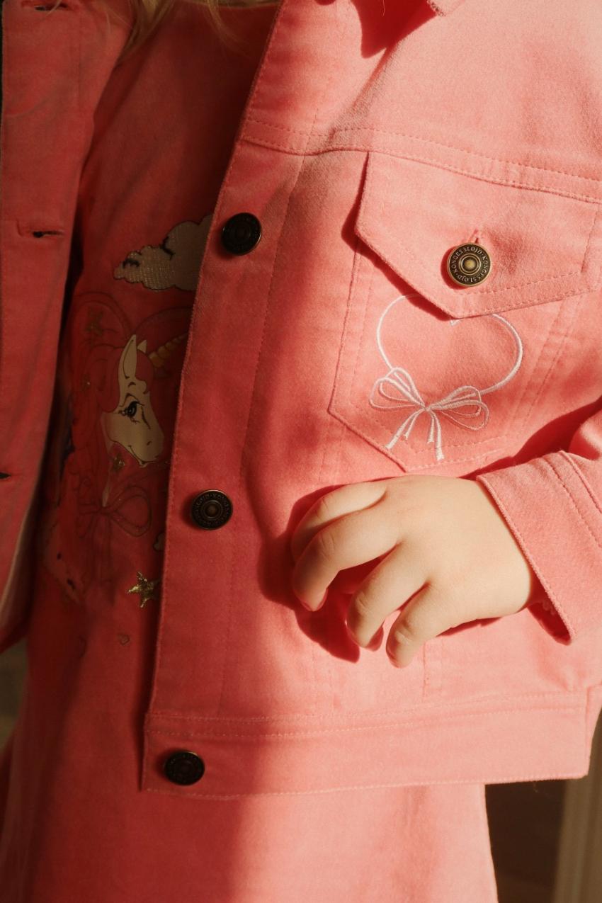 Dresses | Kids Konges Sløjd LUCKY SPENCER GOTS Flamingo Plume
