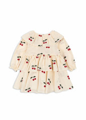 Dresses | Kids Konges Sløjd LUNELLA DRESS GOTS Ma Grande Cerise