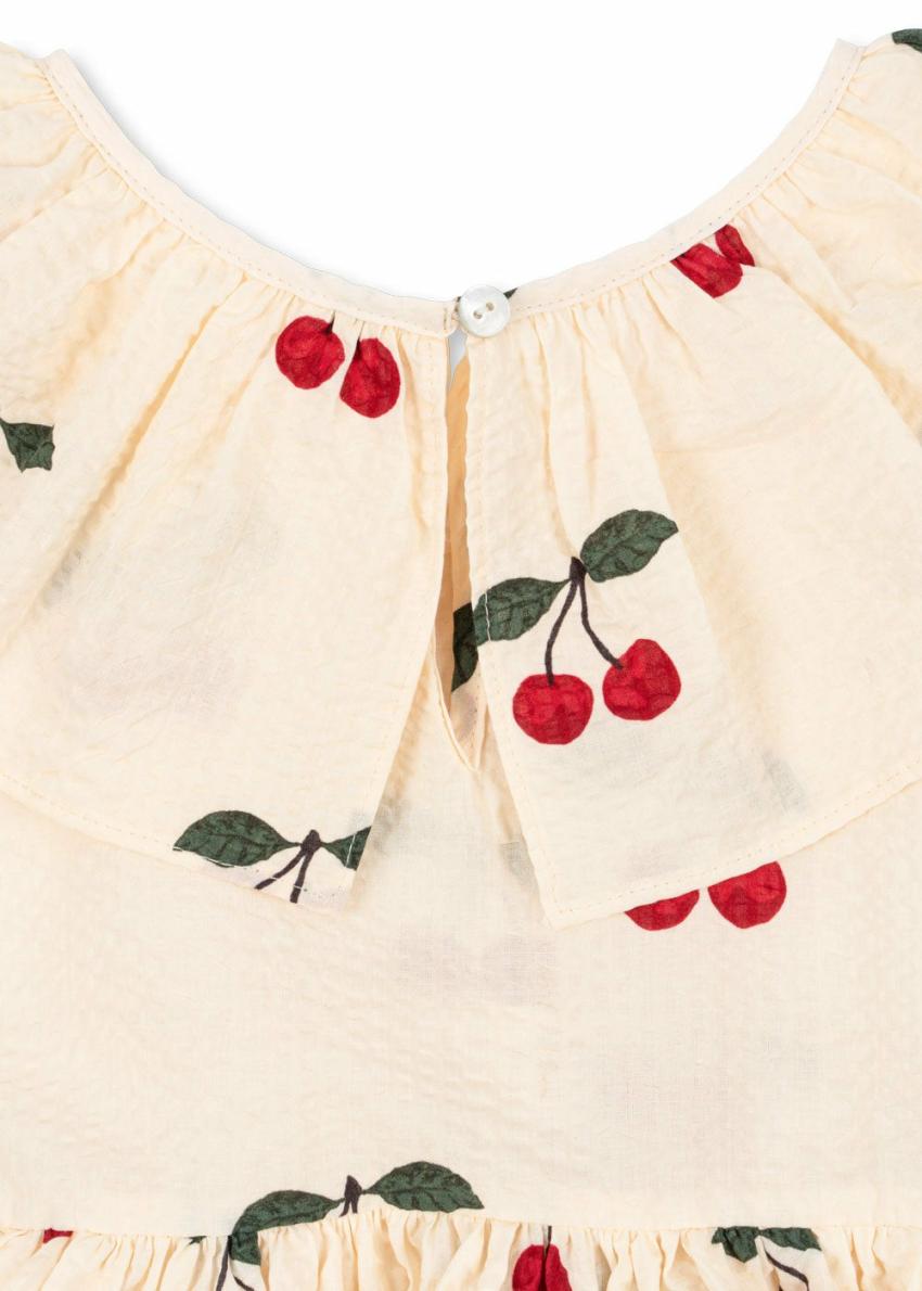 Dresses | Kids Konges Sløjd LUNELLA DRESS GOTS Ma Grande Cerise