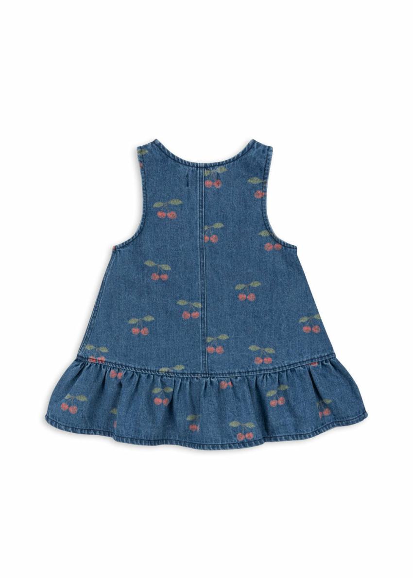 Dresses | Kids Konges Sløjd MAGOT DRESS GOTS Ma Grande Cerise Denim