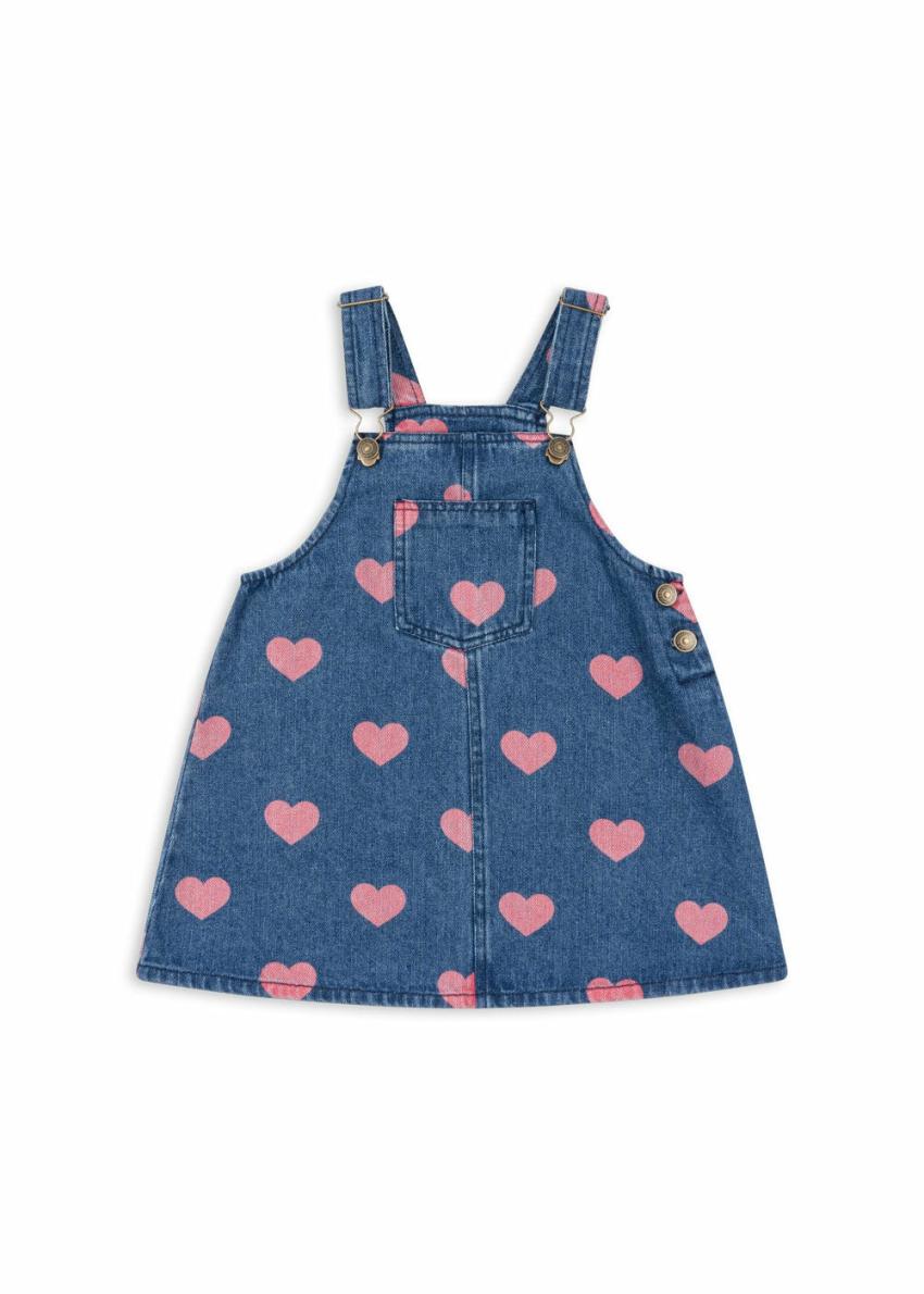 Dresses | Kids Konges Sløjd MAGOT OVERALL DRESS GOTS Bon Coeur Pink