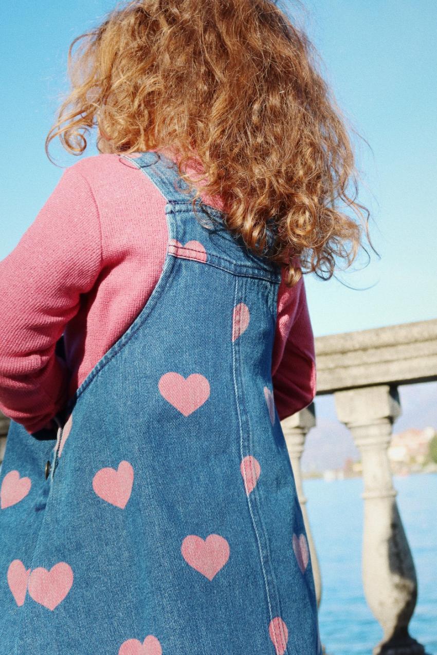 Dresses | Kids Konges Sløjd MAGOT OVERALL DRESS GOTS Bon Coeur Pink