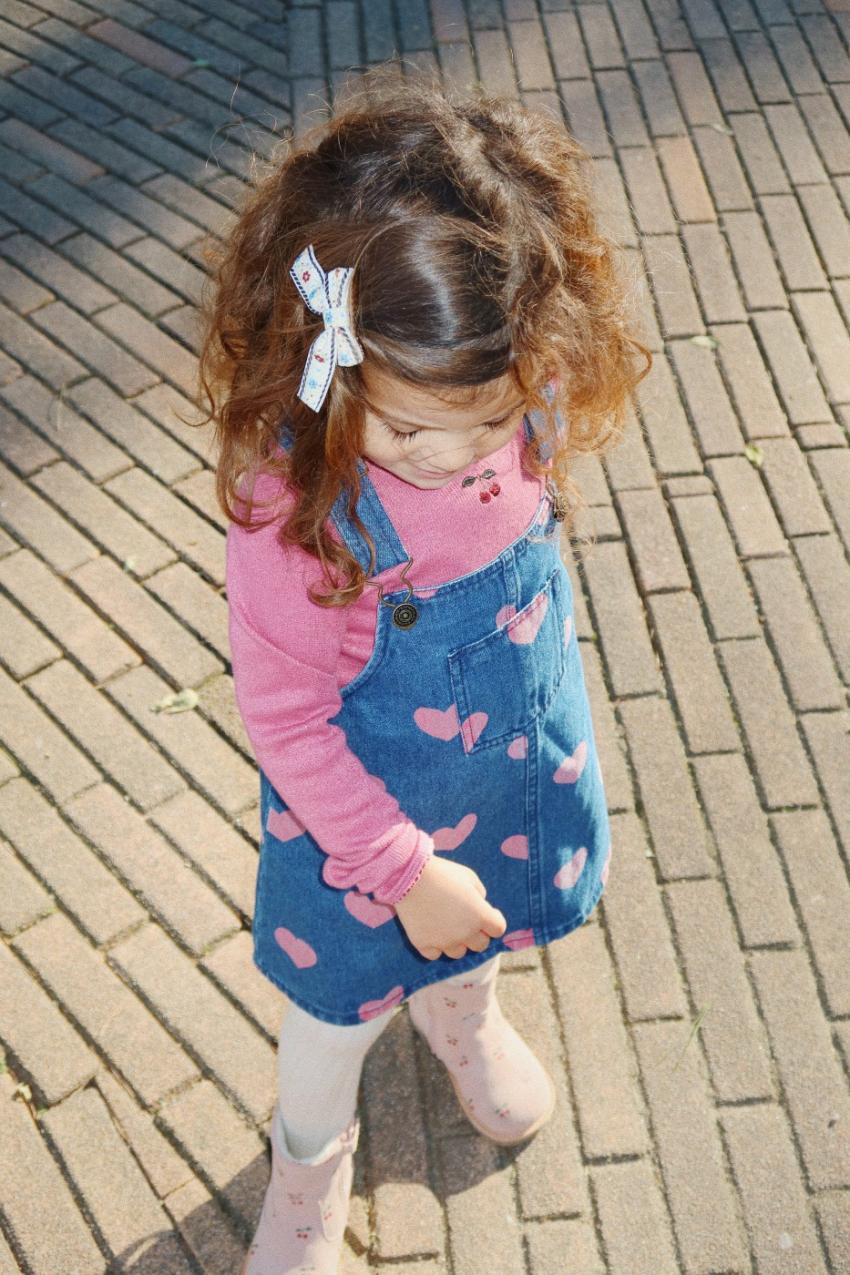 Dresses | Kids Konges Sløjd MAGOT OVERALL DRESS GOTS Bon Coeur Pink