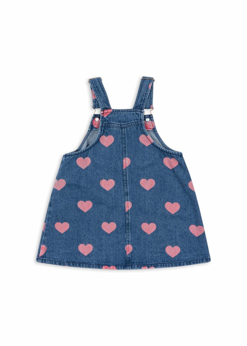 Dresses | Kids Konges Sløjd MAGOT OVERALL DRESS GOTS Bon Coeur Pink