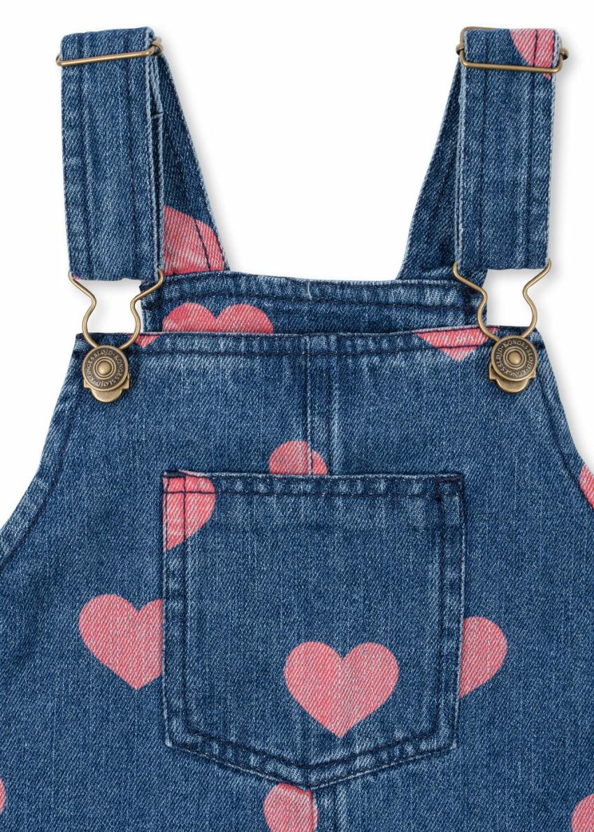 Dresses | Kids Konges Sløjd MAGOT OVERALL DRESS GOTS Bon Coeur Pink