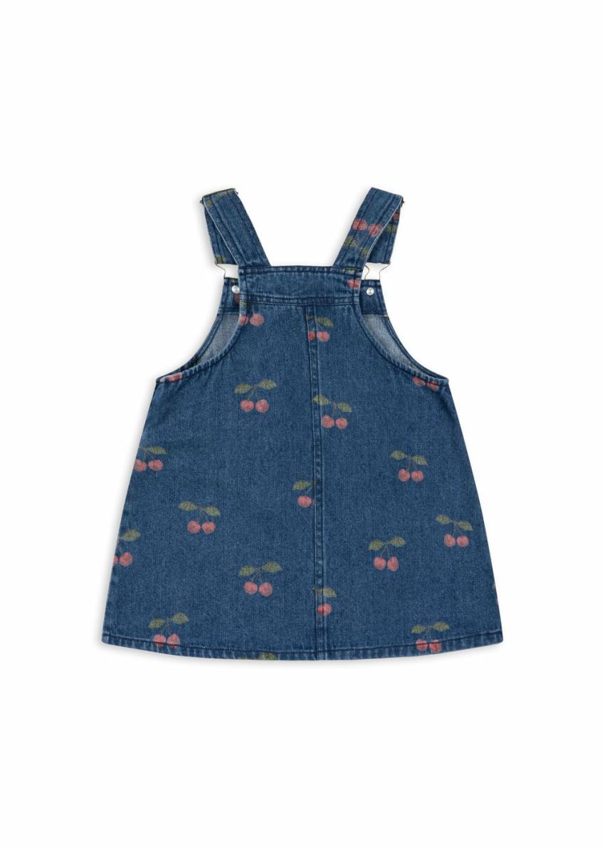 Dresses | Kids Konges Sløjd MAGOT OVERALL DRESS GOTS Ma Grande Cerise Denim