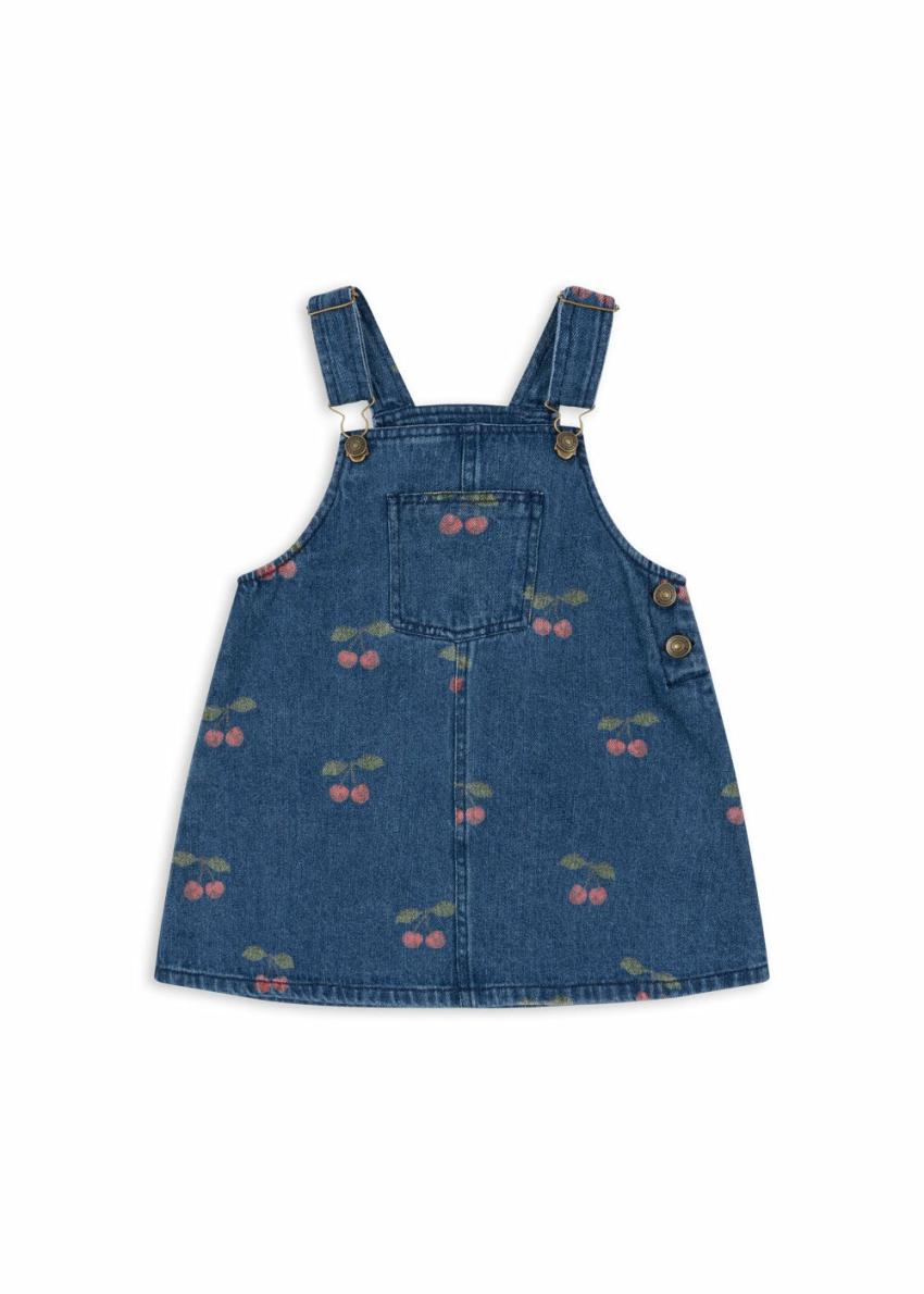 Dresses | Kids Konges Sløjd MAGOT OVERALL DRESS GOTS Ma Grande Cerise Denim