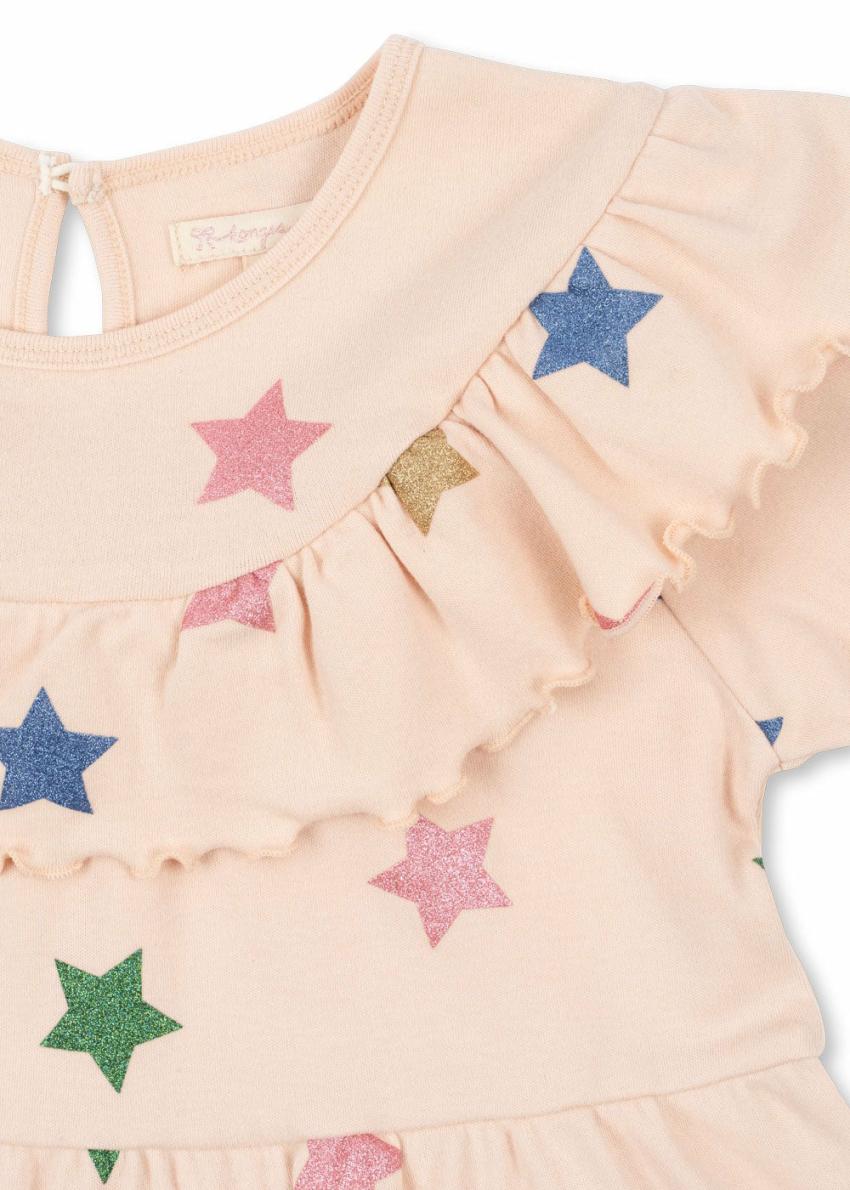 Dresses | Kids Konges Sløjd MALLI GLITTER DRESS GOTS Star Glitter