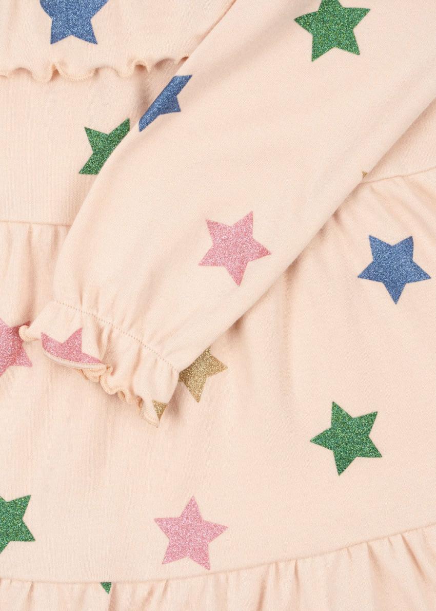 Dresses | Kids Konges Sløjd MALLI GLITTER DRESS GOTS Star Glitter