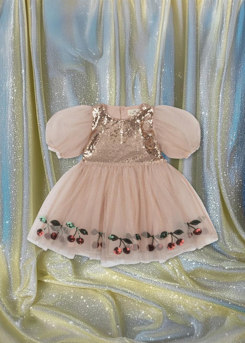 Dresses | Kids Konges Sløjd MEI DRESS Gold Blush