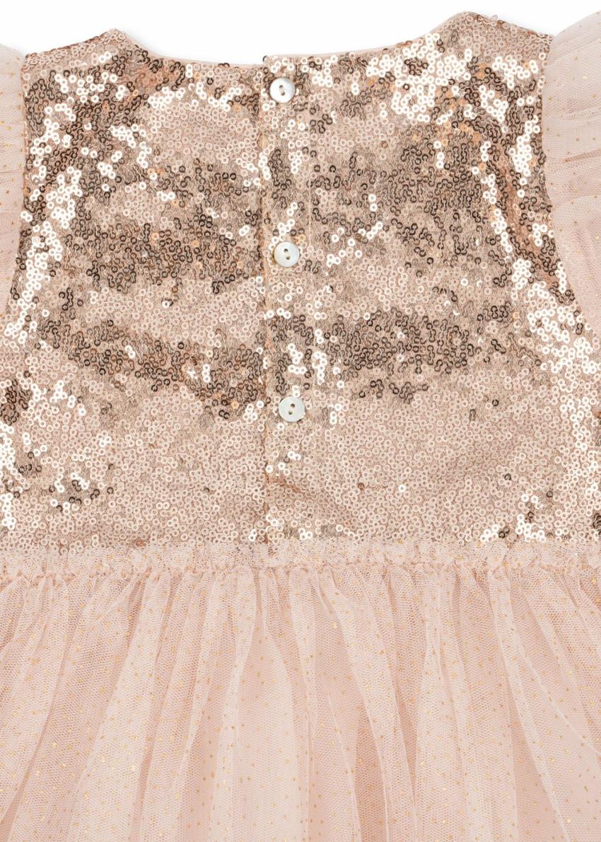 Dresses | Kids Konges Sløjd MEI DRESS Gold Blush