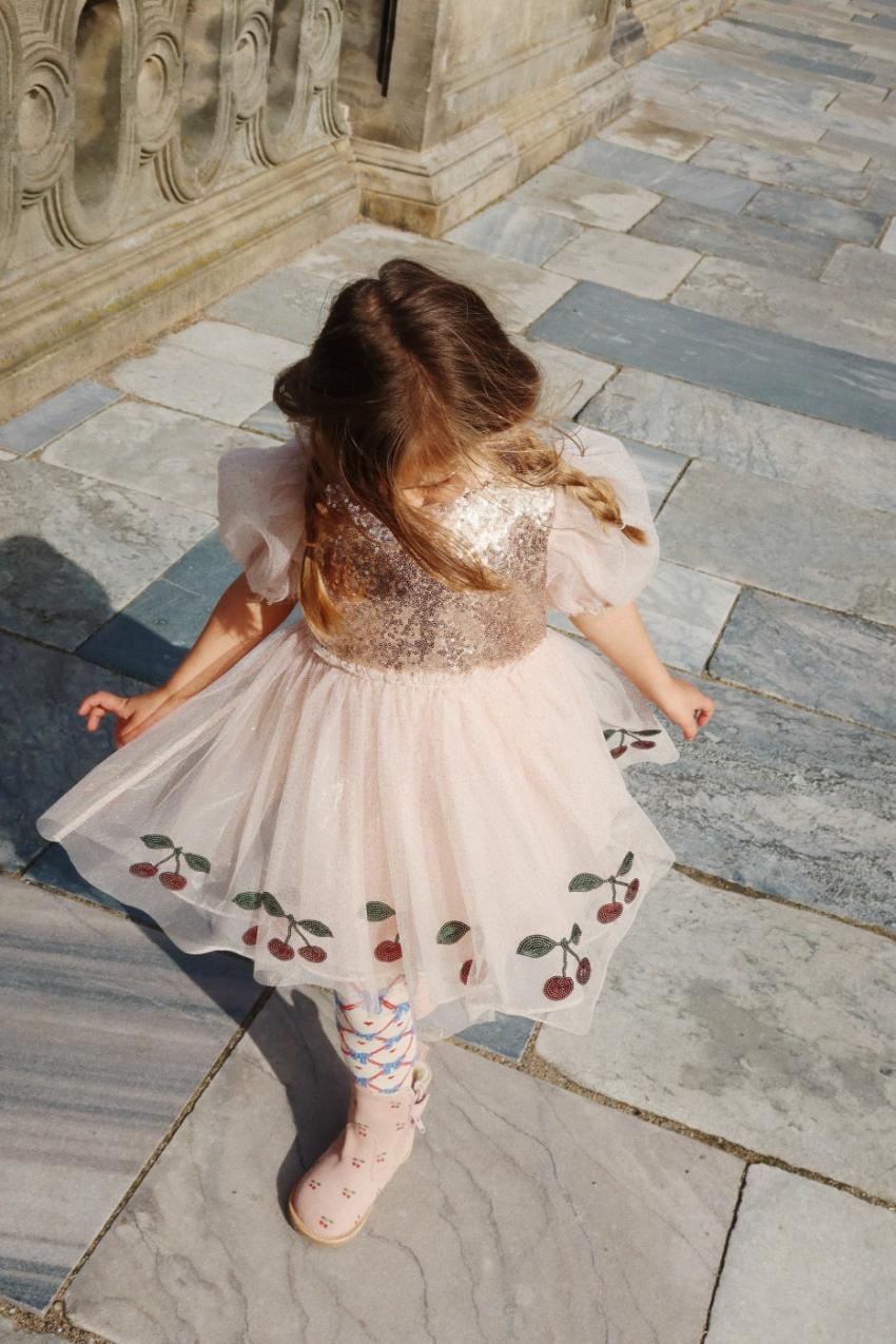 Dresses | Kids Konges Sløjd MEI DRESS Gold Blush