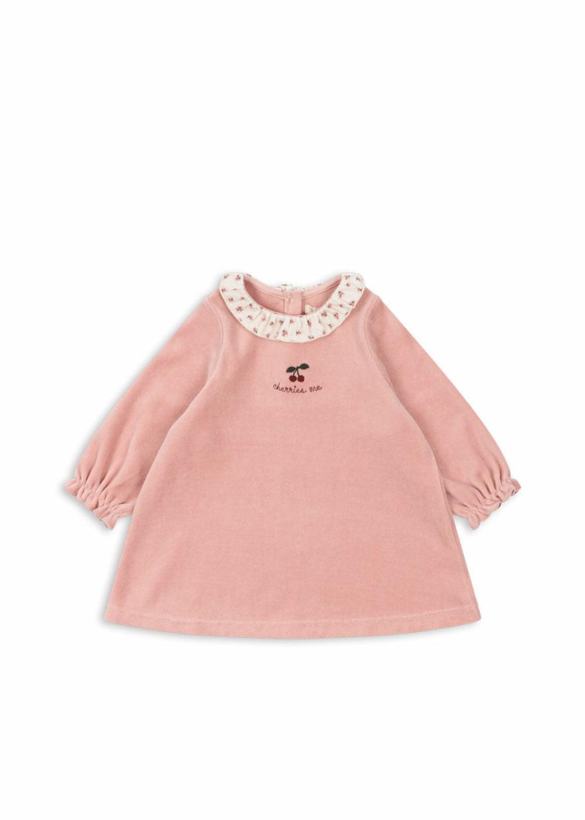 Dresses | Kids Konges Sløjd MIFFA FRILL DRESS GOTS Mellow Rose