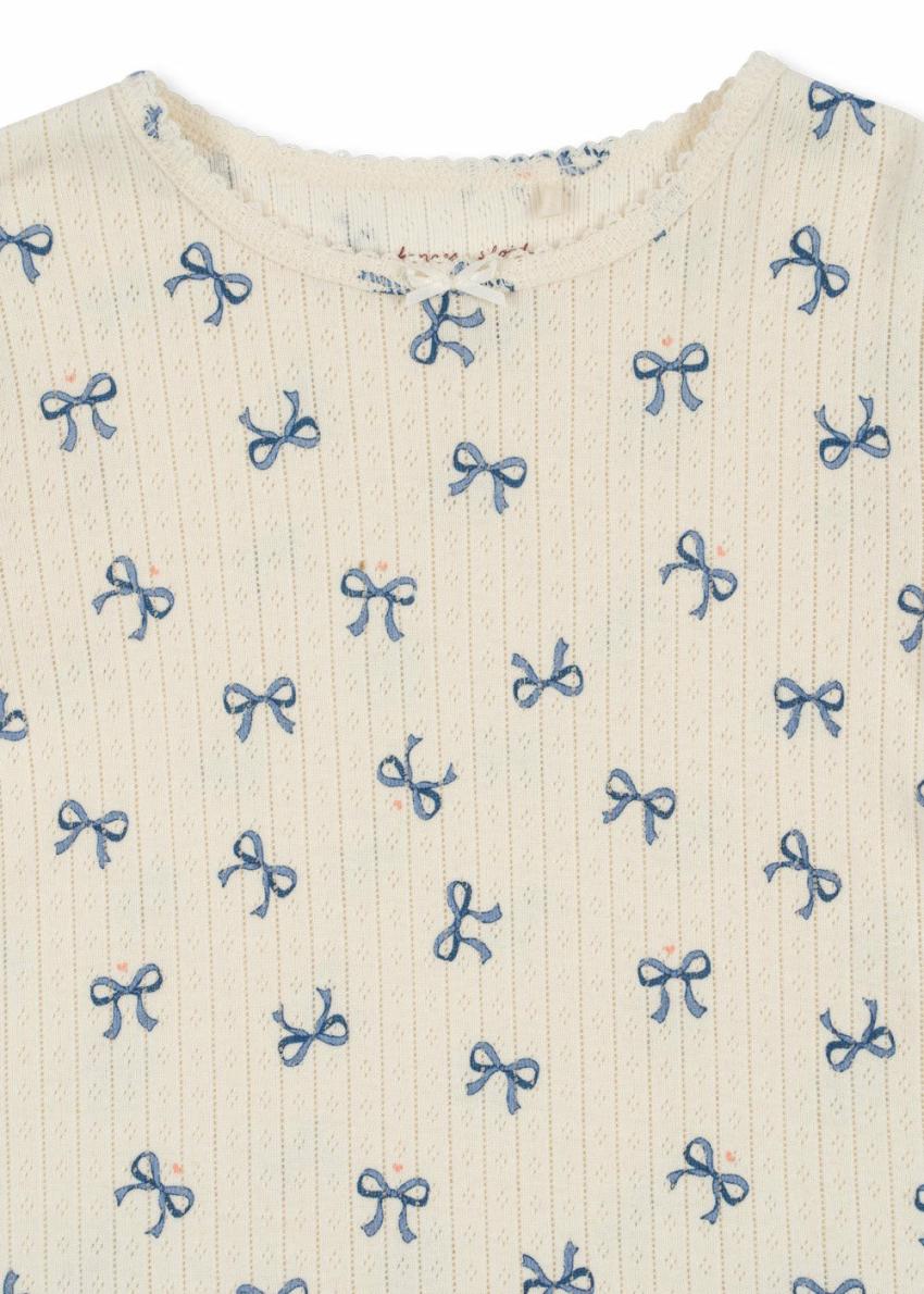 Dresses | Kids Konges Sløjd MINNIE DRESS GOTS Bow Bleu