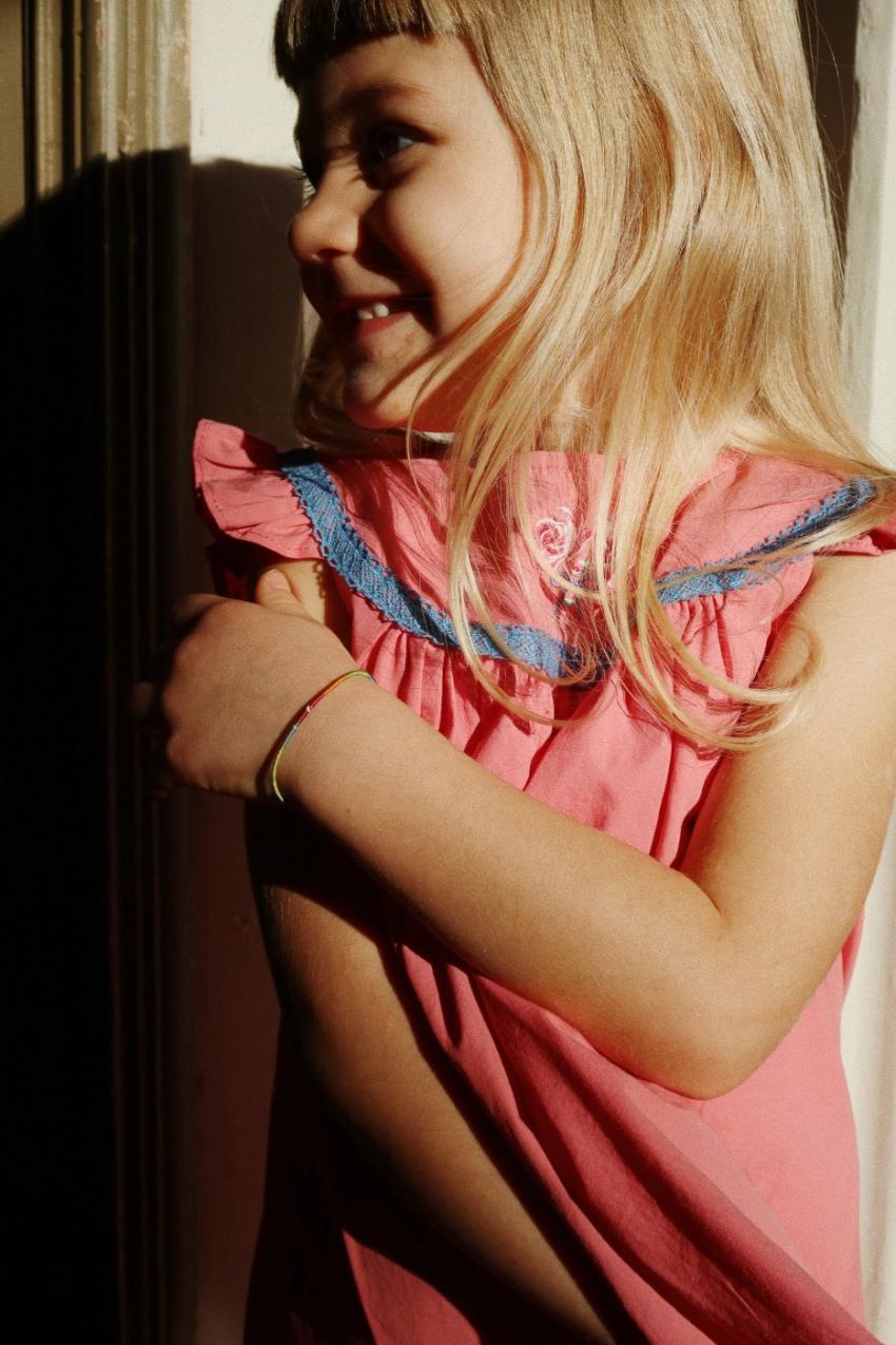 Dresses | Kids Konges Sløjd NELLA DRESS GOTS Strawberry Ice