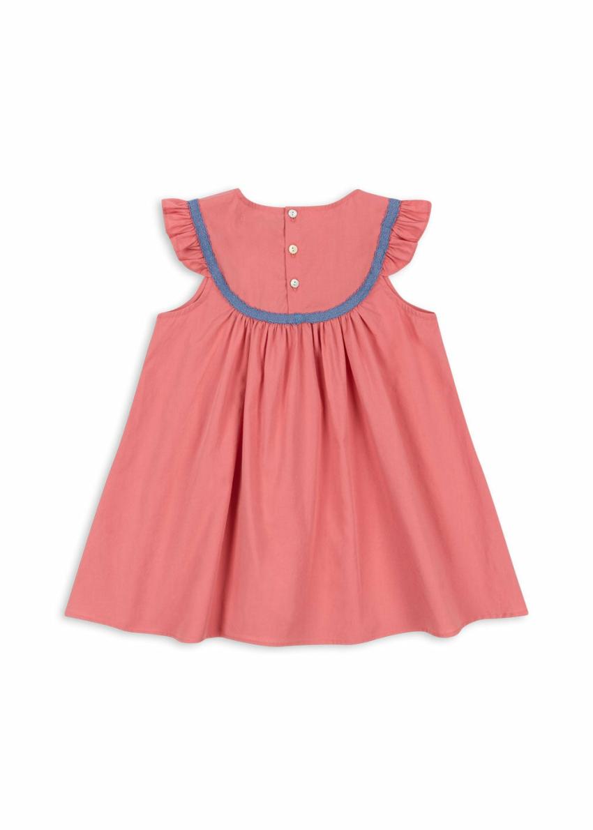 Dresses | Kids Konges Sløjd NELLA DRESS GOTS Strawberry Ice