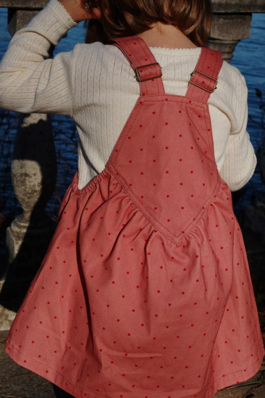Dresses | Kids Konges Sløjd NOLA SPENCER DRESS GOTS Mahogany Dot