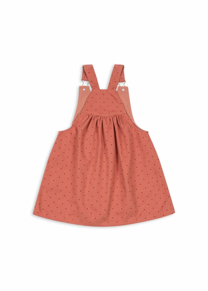 Dresses | Kids Konges Sløjd NOLA SPENCER DRESS GOTS Mahogany Dot