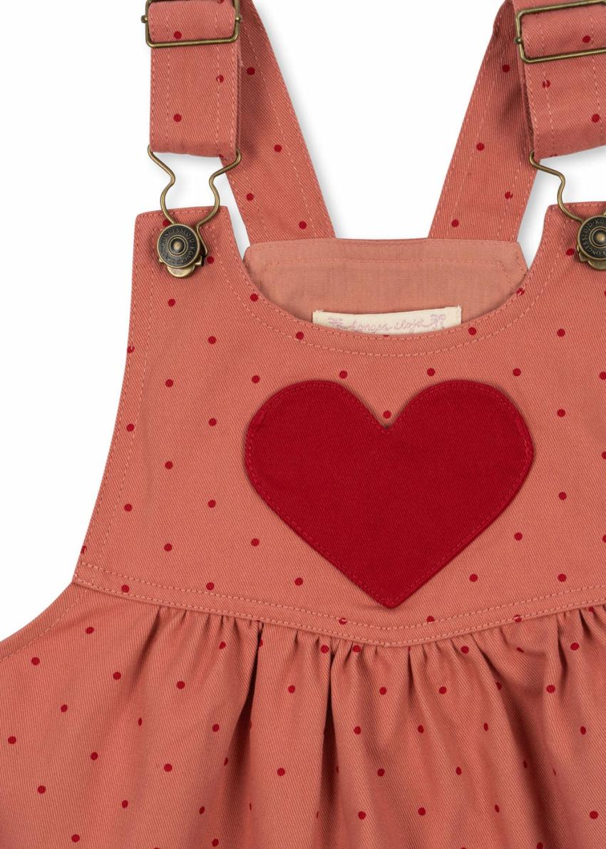 Dresses | Kids Konges Sløjd NOLA SPENCER DRESS GOTS Mahogany Dot