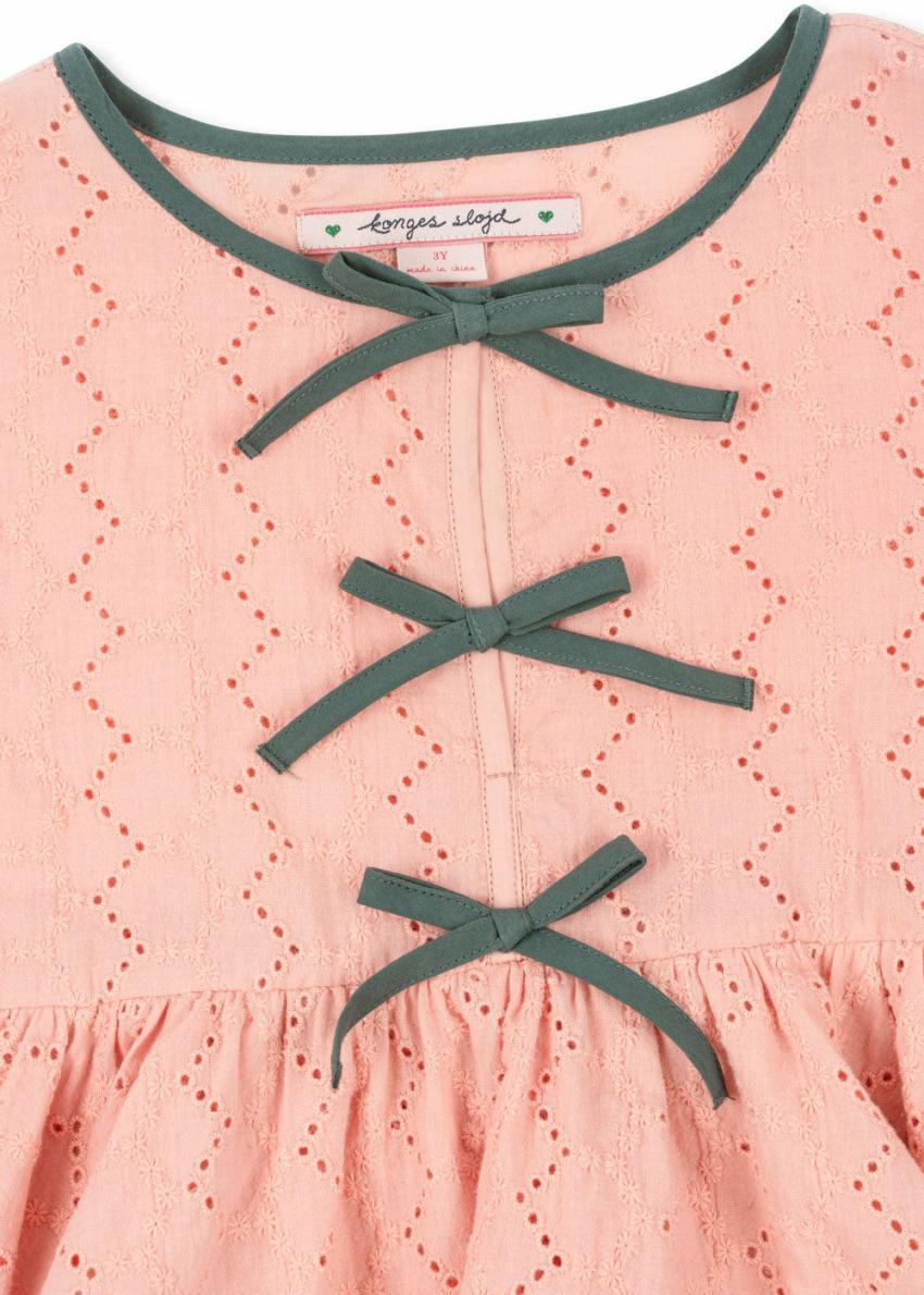 Dresses | Kids Konges Sløjd RILLA BOW DRESS Mellow Rose