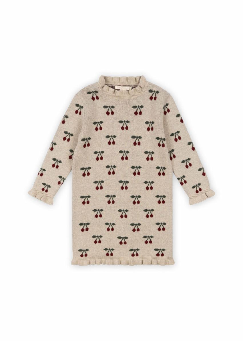 Dresses | Kids Konges Sløjd SIKA KNIT DRESS Cherry