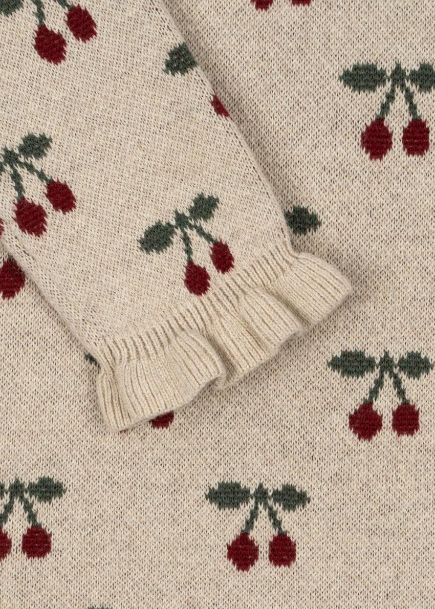 Dresses | Kids Konges Sløjd SIKA KNIT DRESS Cherry