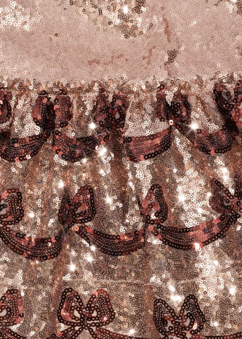 Dresses | Kids Konges Sløjd STARLA BOW WOW DRESS Gold Blush