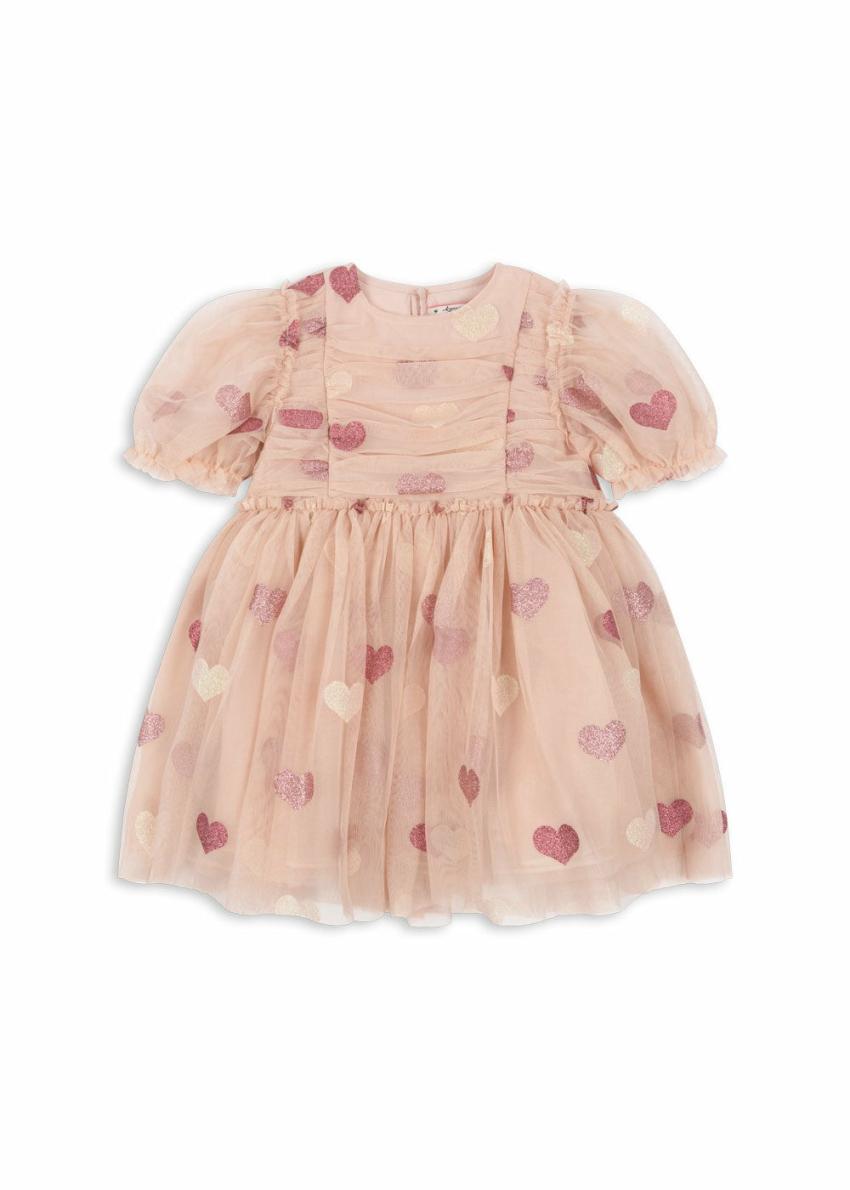 Dresses | Kids Konges Sløjd TULLIE DRESS Heart Rose Glitter