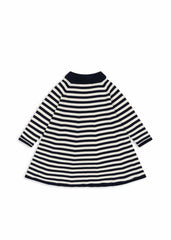 Dresses | Kids Konges Sløjd VENTON KNIT DRESS GOTS Navy Stripe