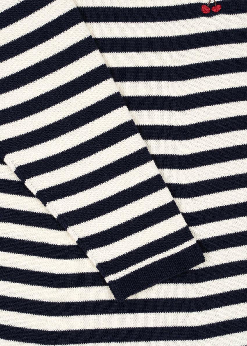 Dresses | Kids Konges Sløjd VENTON KNIT DRESS GOTS Navy Stripe